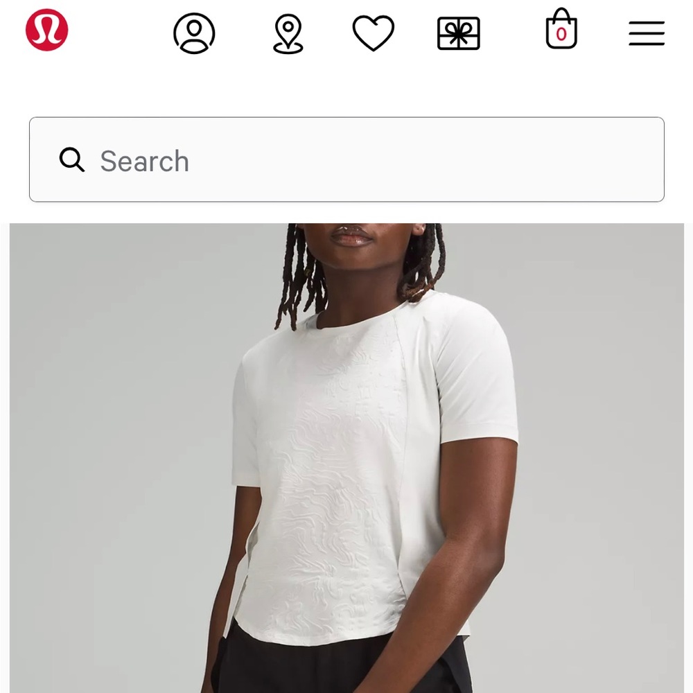 Lululemon Short Sleeve Top
